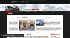 Desktop Screenshot of hugofeedmill.com